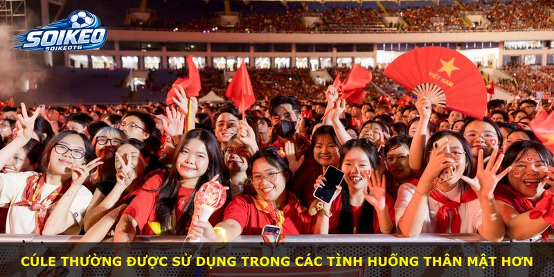 Cúle thường được sử dụng trong các tình huống thân mật hơn